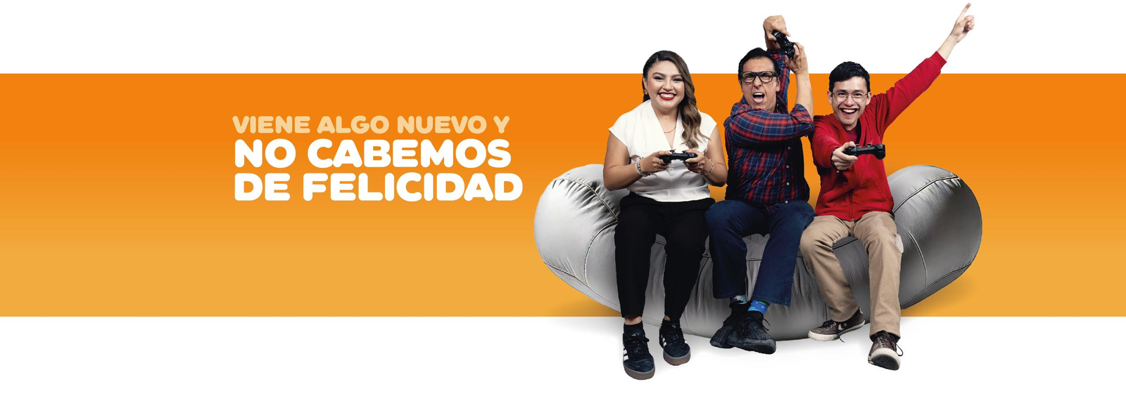 Viene algo nuevo y no cabemos de felicidad